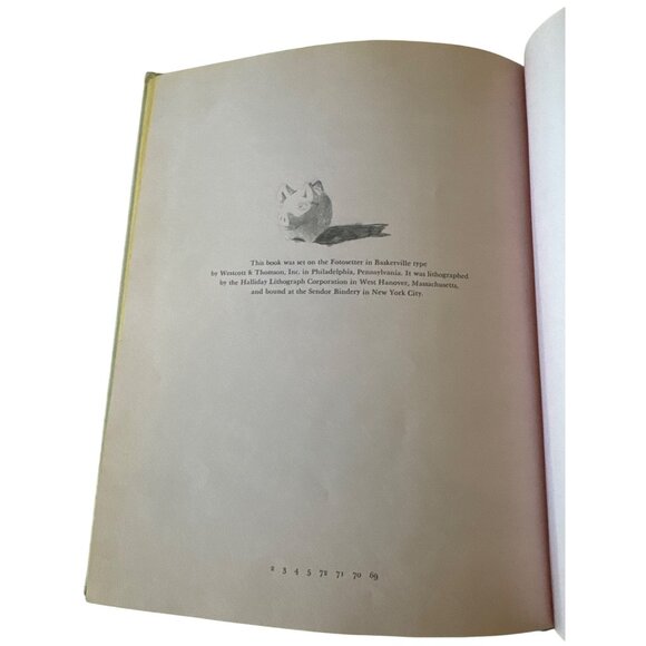 Vintage The Little Pig In The Cupboard Hardcover Book Helen E. Buckley Drawings - Picture 5 of 12